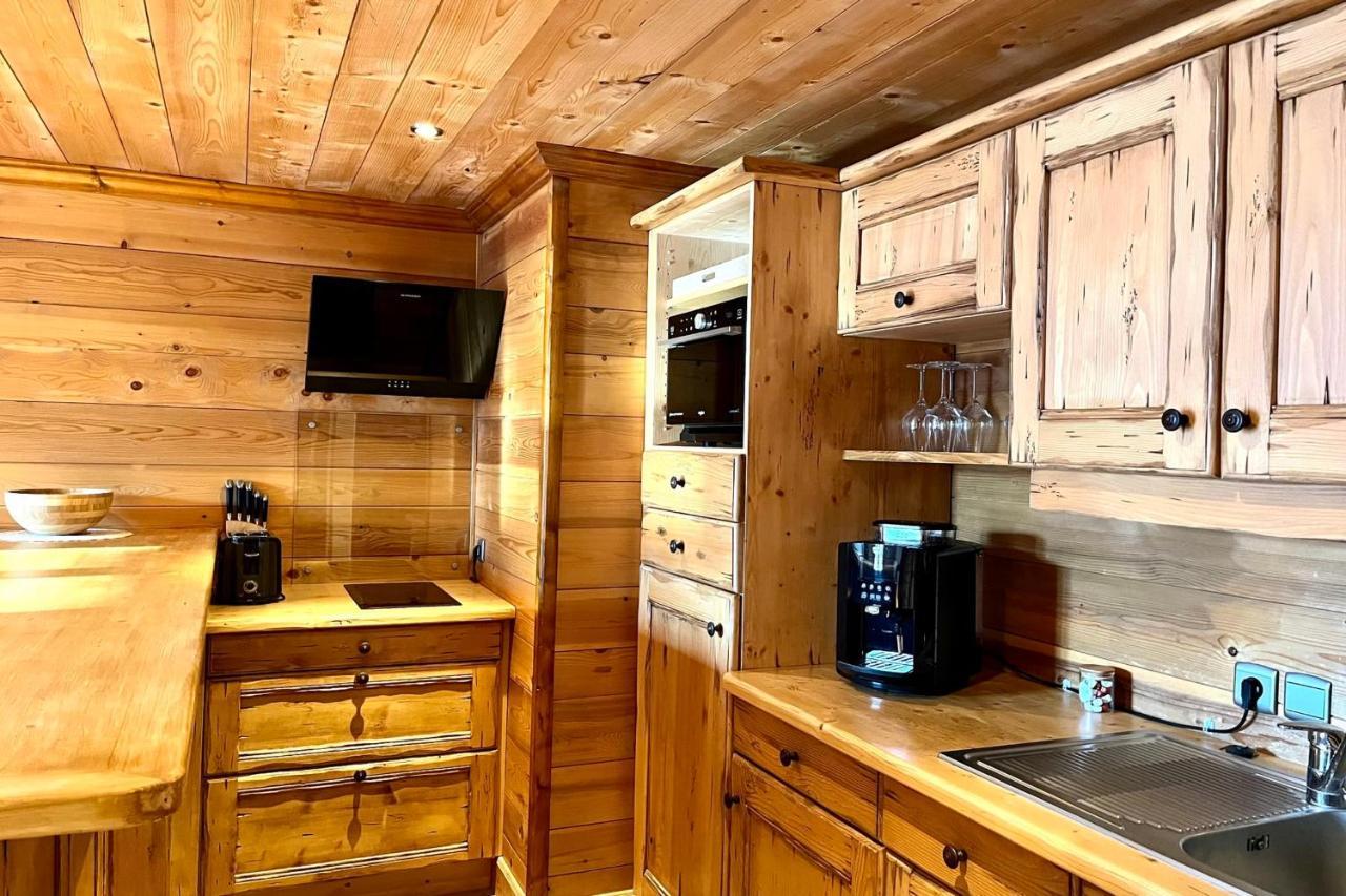 Chic And Cosy Apt With Balcony In Megève Zewnętrze zdjęcie