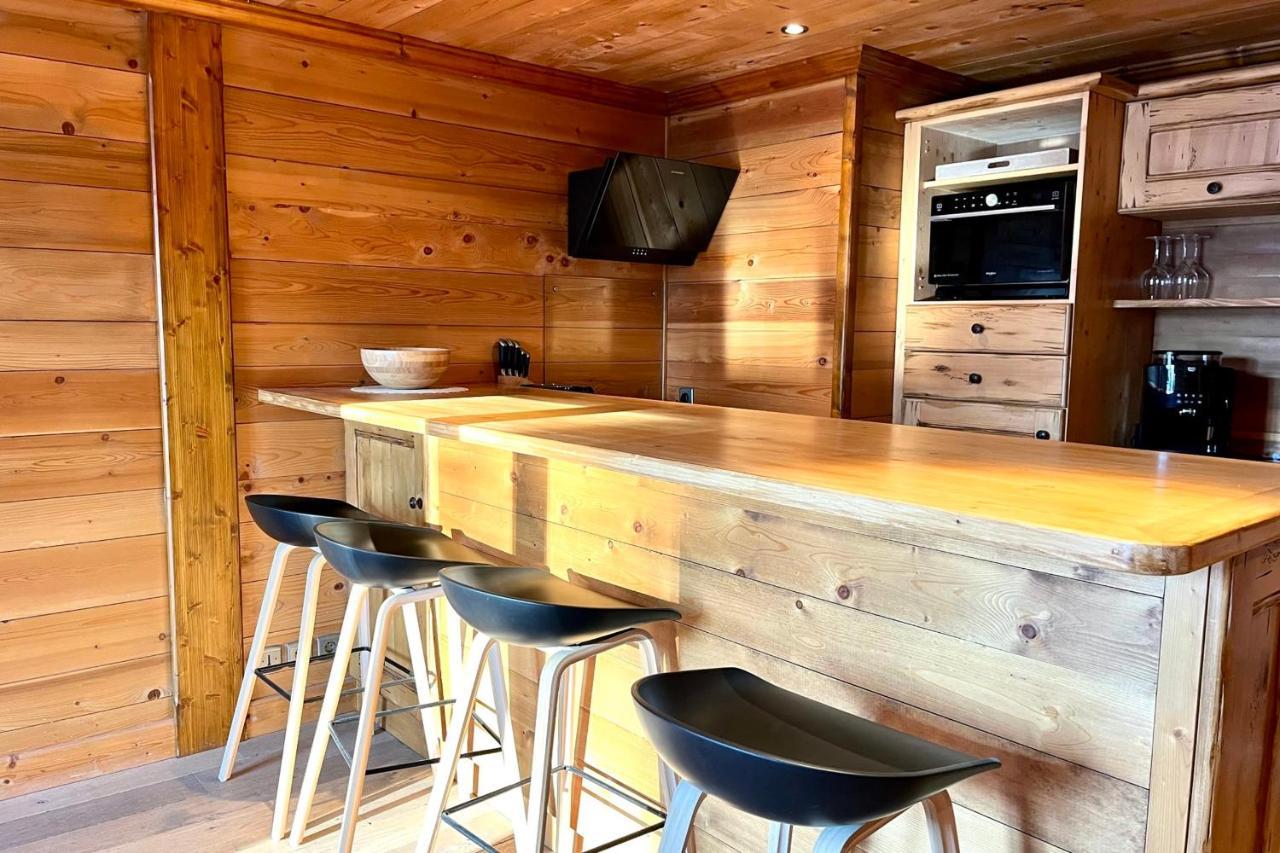 Chic And Cosy Apt With Balcony In Megève Zewnętrze zdjęcie
